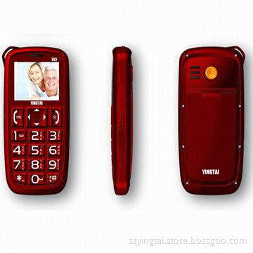 Unlocked Senior Mobile Phone, Dual SIM, Loudly Voice, Large Keypad, Torch, SOS Emergency Button